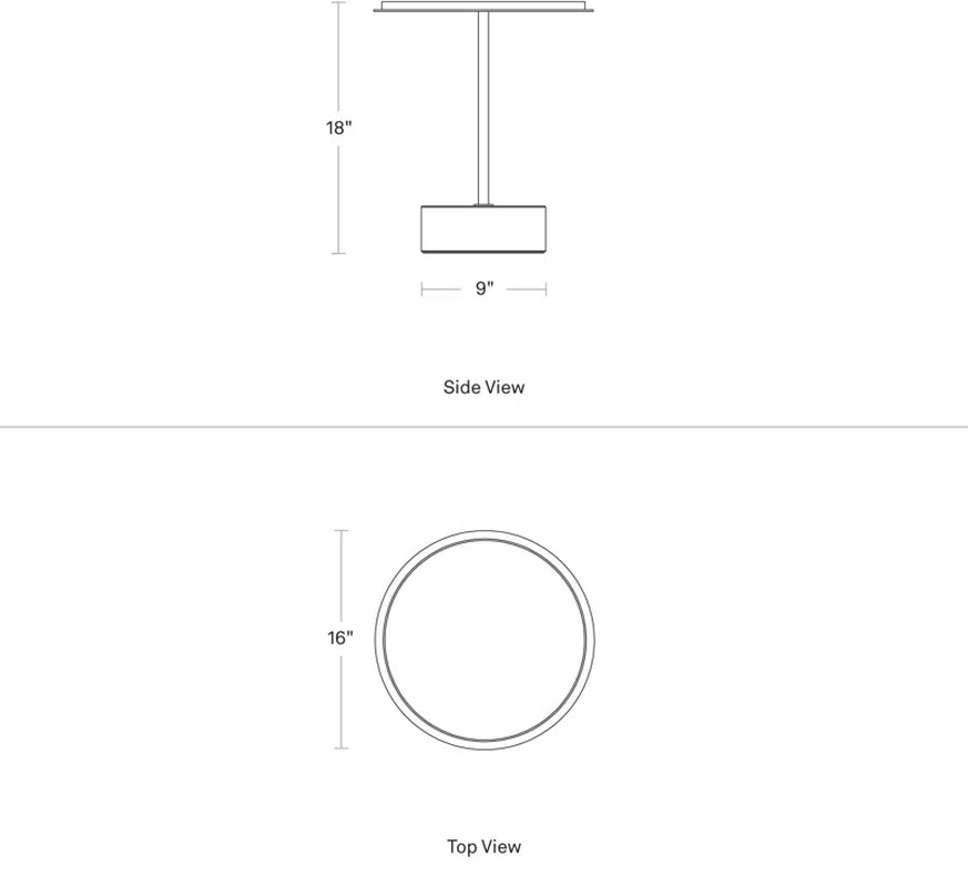 Chit Chat Steel Side Table