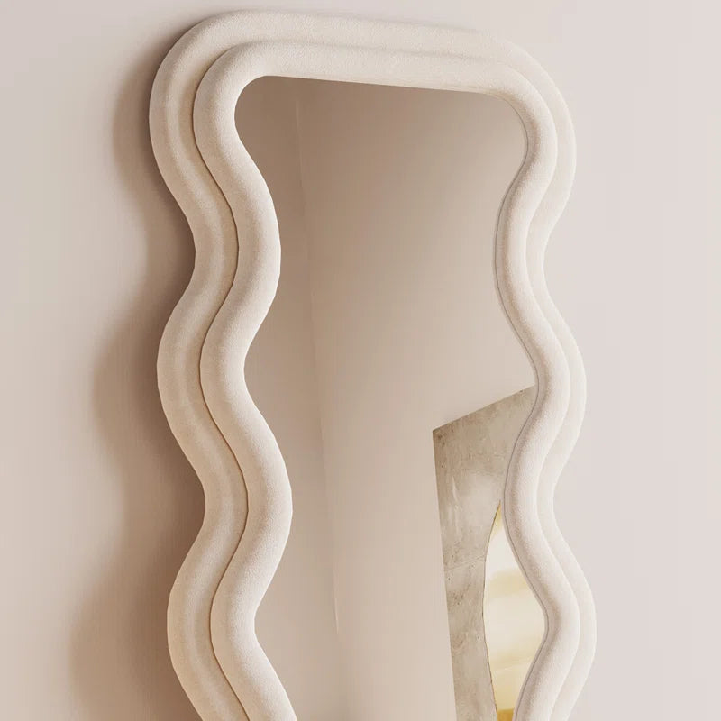 Benites Wavy Mirror Full Length Mirror