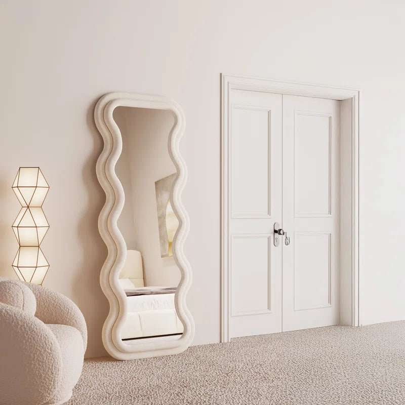 Benites Wavy Mirror Full Length Mirror