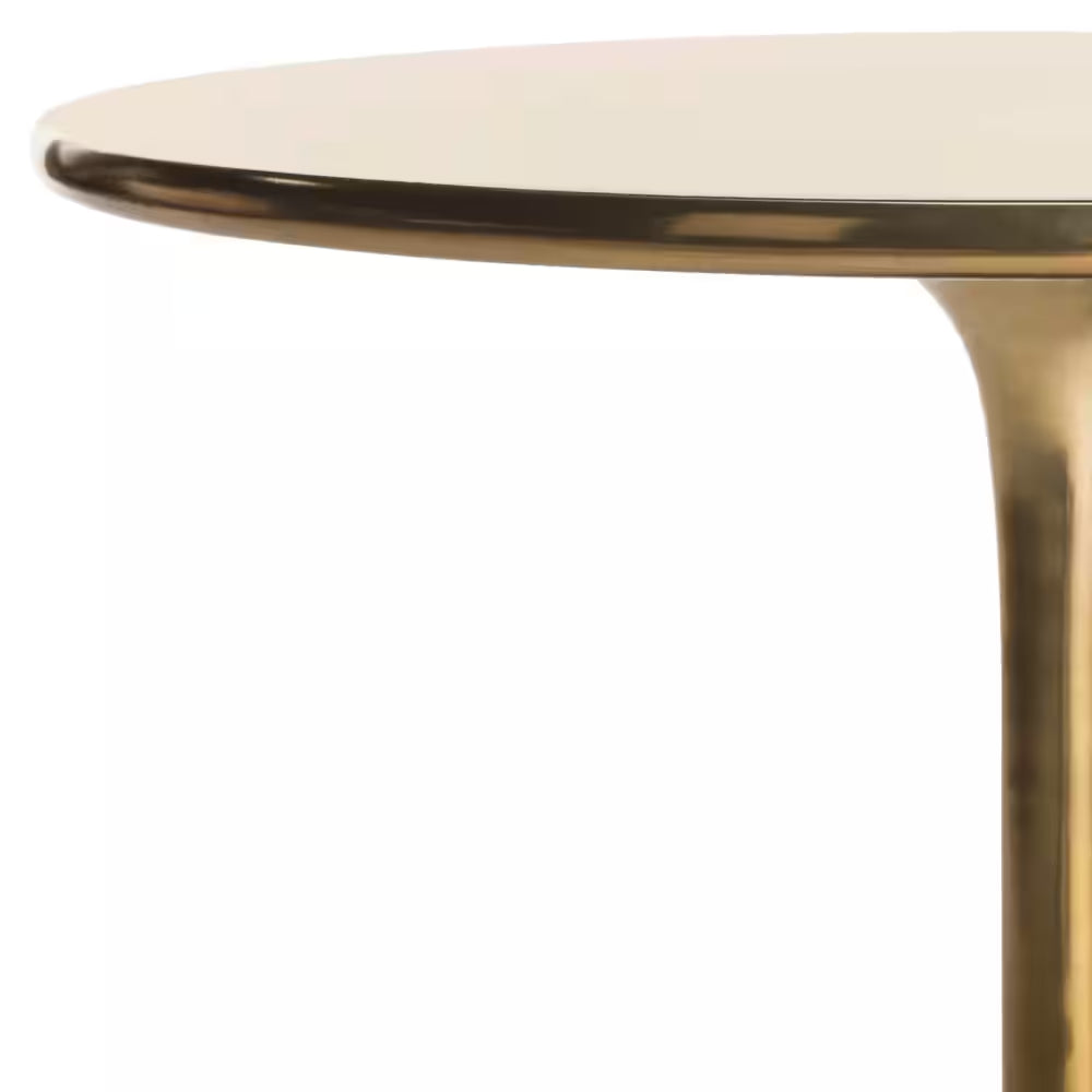 Hydra Antique Brass Side Table