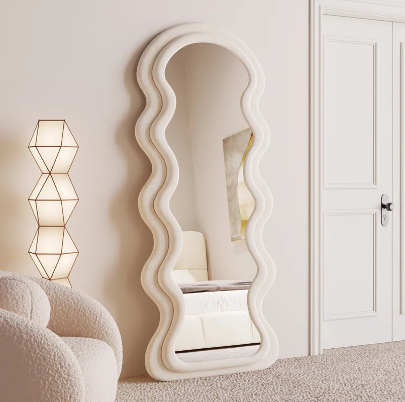 Fabric Wavy Mirror