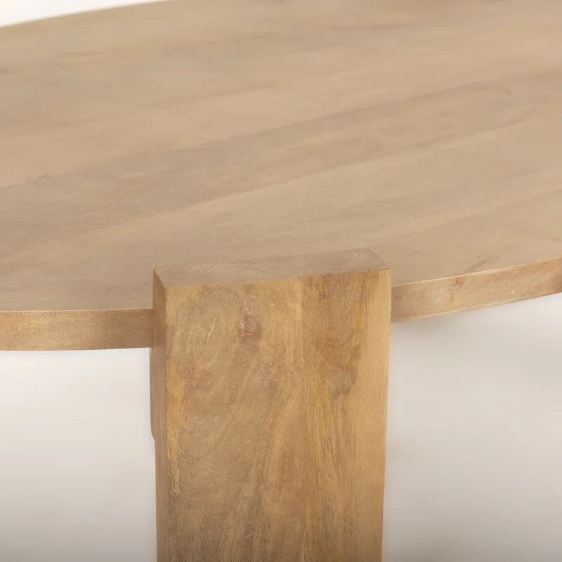 Eben Solid Wood Coffee Table