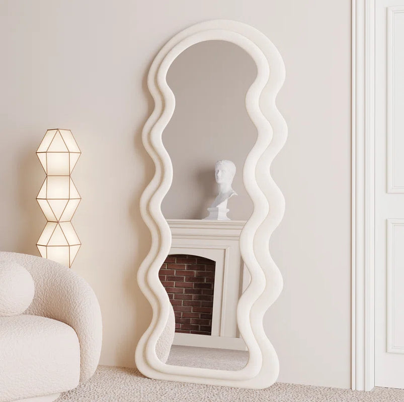 Fabric Wavy Mirror