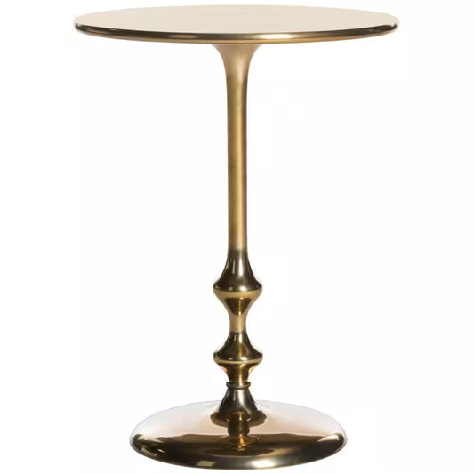 Hydra Antique Brass Side Table