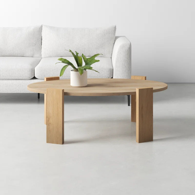 Eben Solid Wood Coffee Table