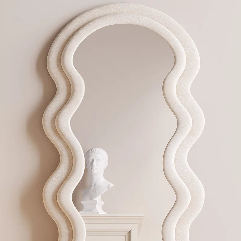 Fabric Wavy Mirror